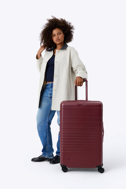 Resale The Large Check-In Roller in Burgundy - Image 5