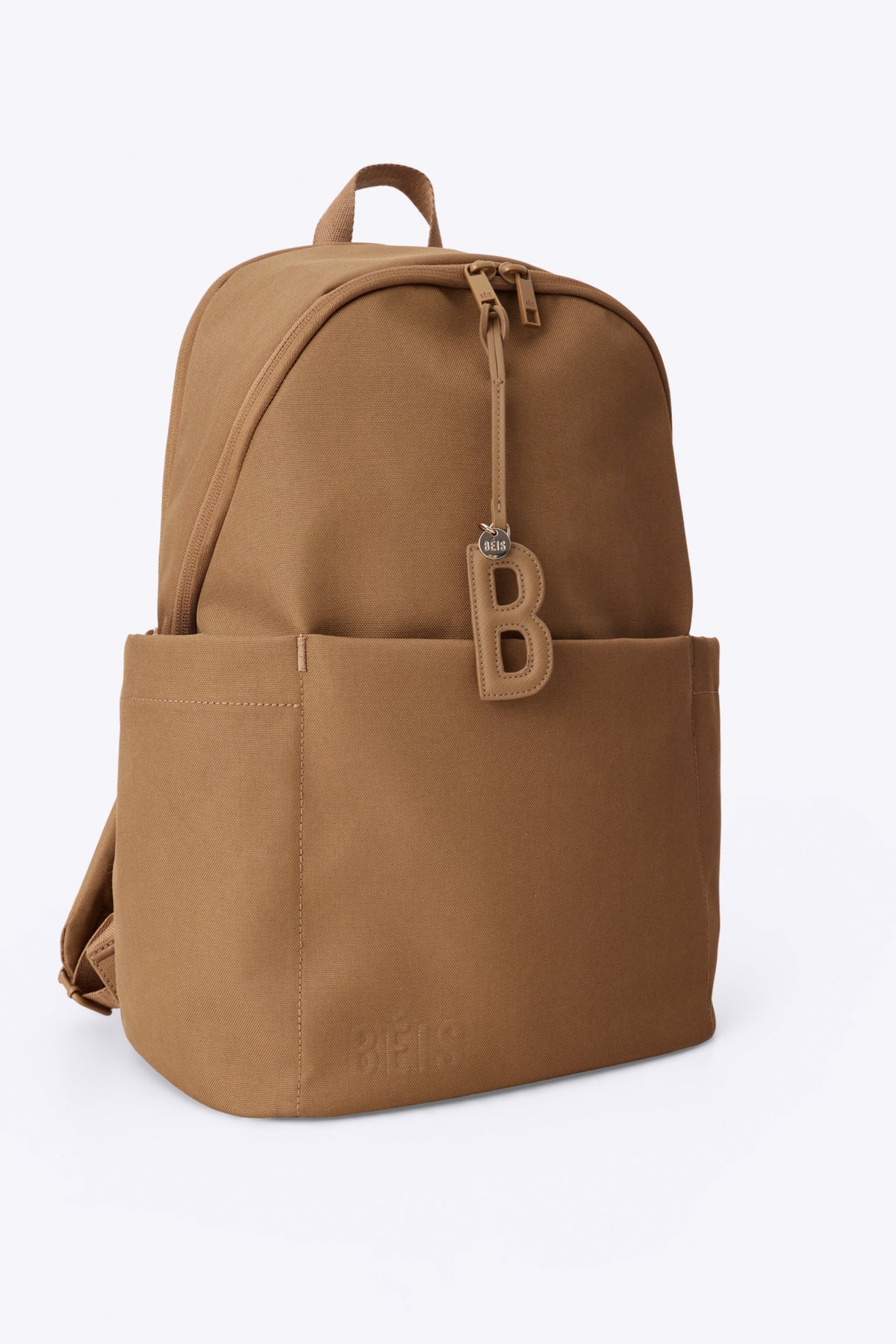 The Letter Charm in Camel