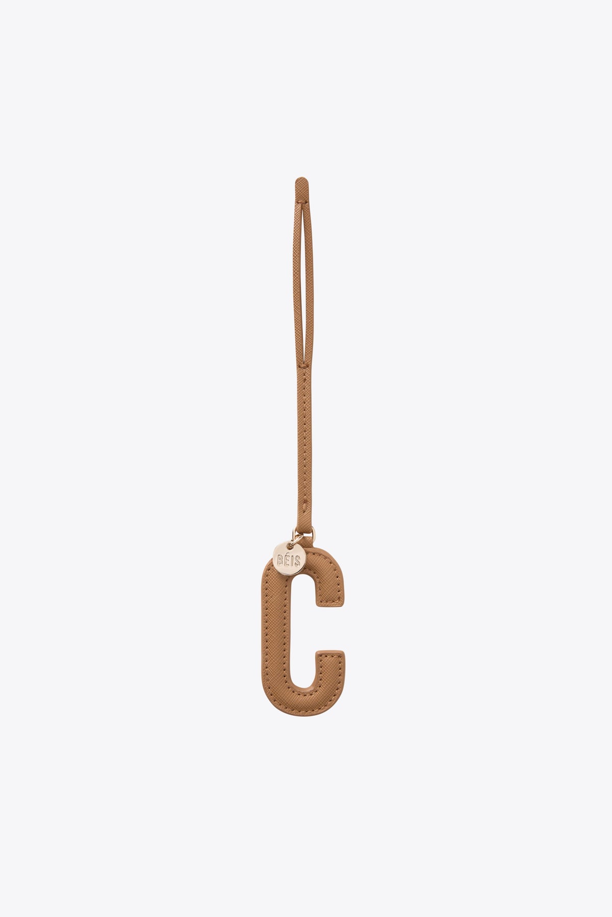 The Letter Charm in Camel - Image 8