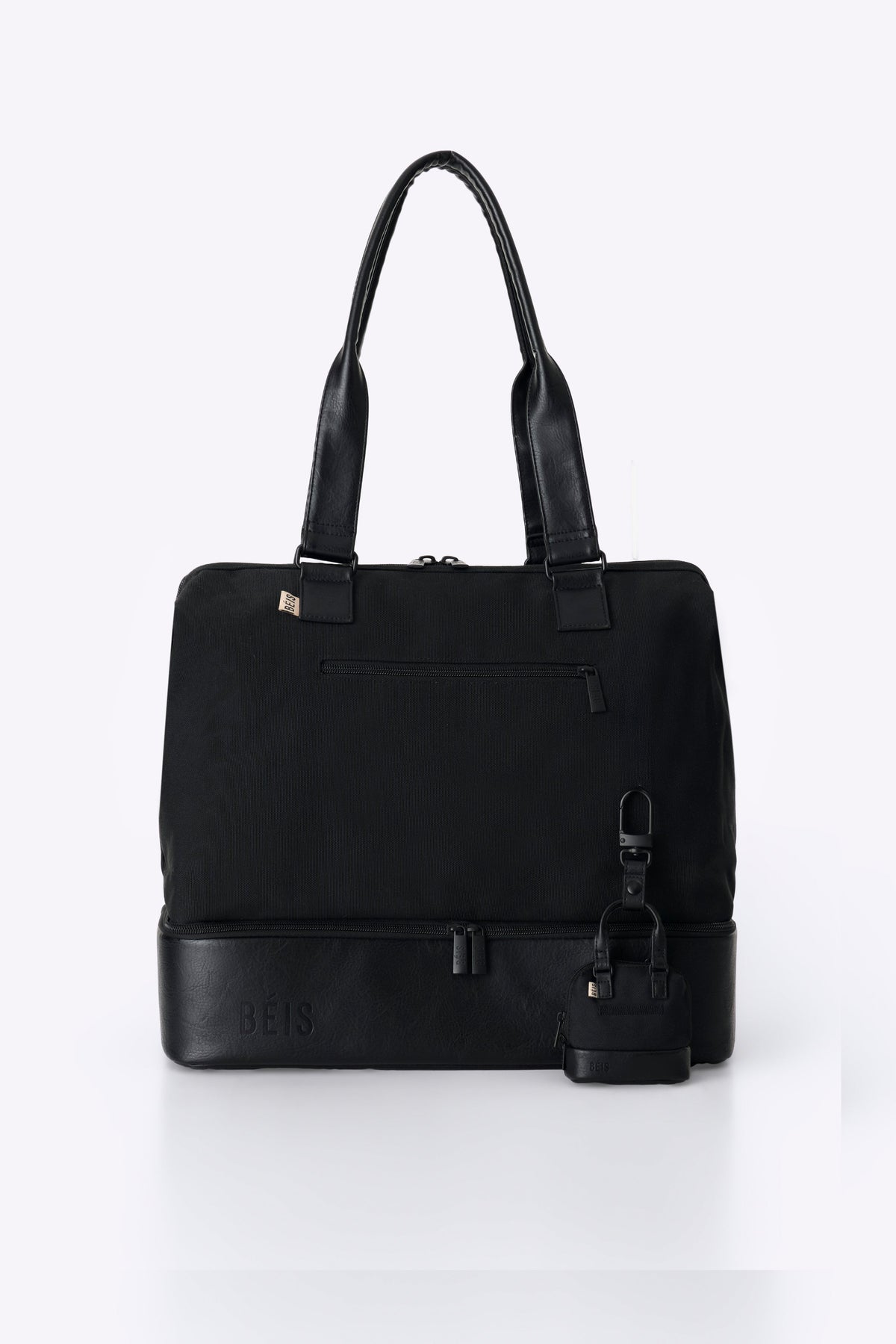 The Micro Weekender Charm in Black - Image 4
