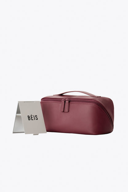The Essential Toiletry Kit in Burgundy - Image 3