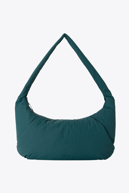 The Oversized Crescent Catchall in Deep Teal