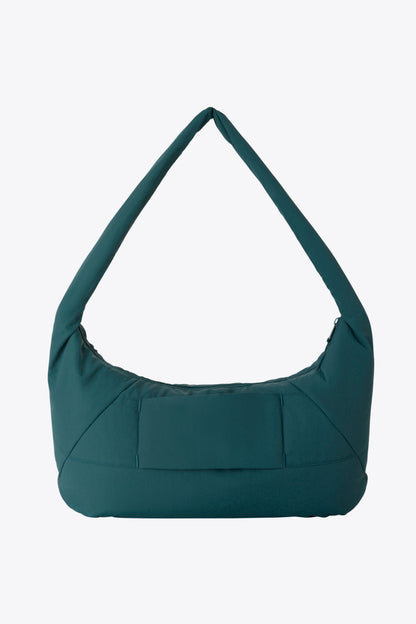 The Oversized Crescent Catchall in Deep Teal - Image 4
