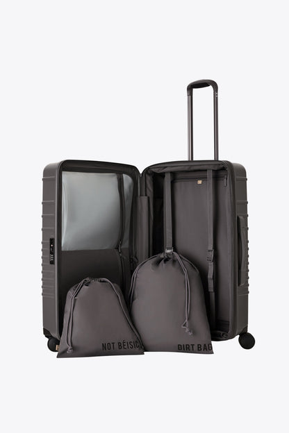 The Medium Check-In Roller in Charcoal - Image 4