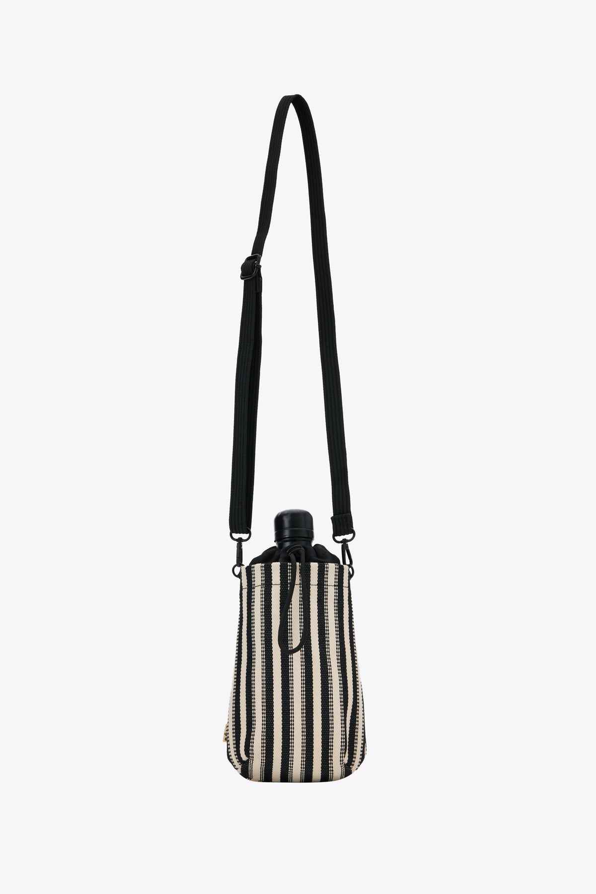 Resale The Water Bottle Crossbody in Black Stripe