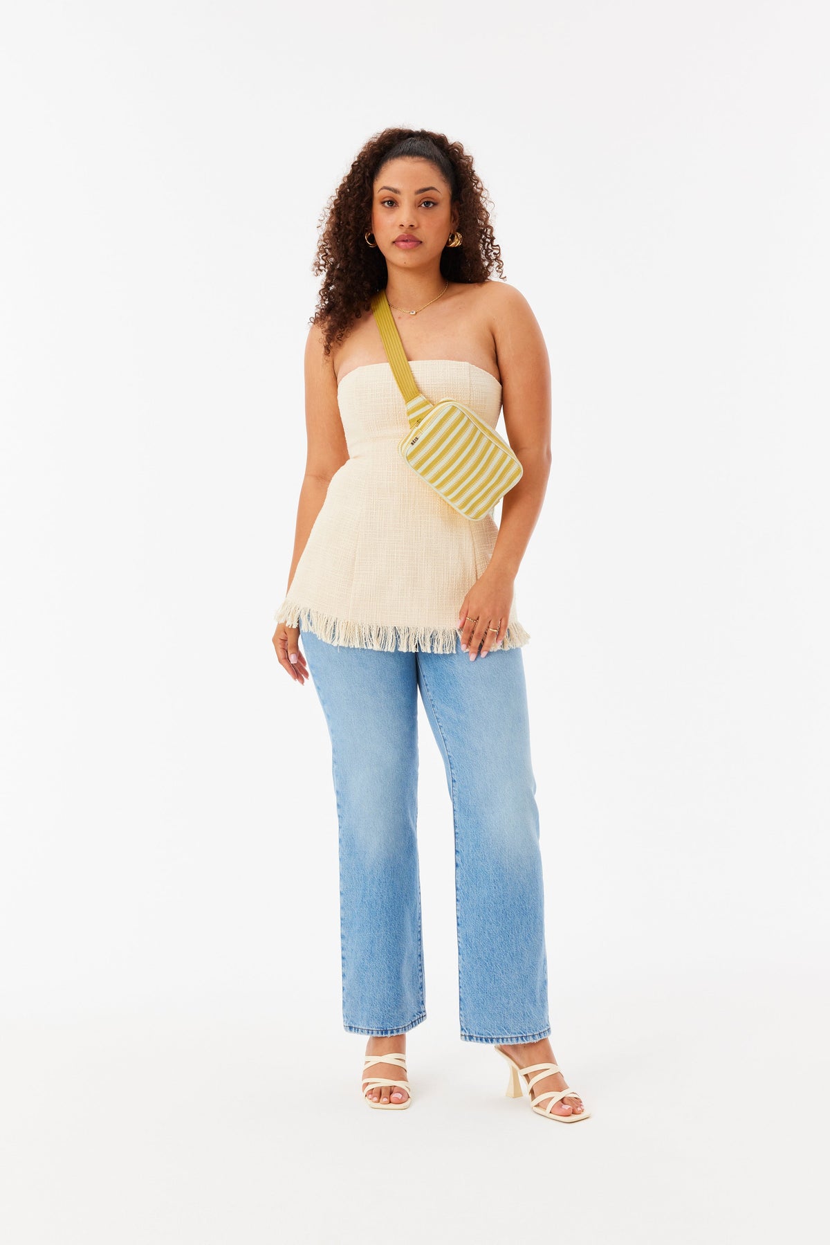 Resale The Belt Bag in Honey Stripe - Image 2