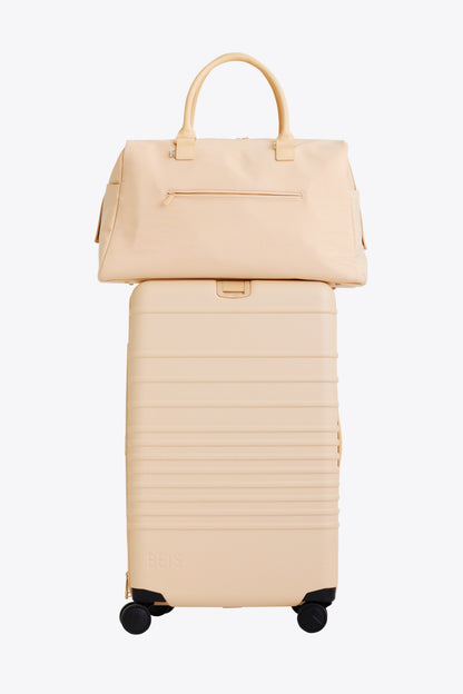 The Commuter Duffle in Beige - Image 16