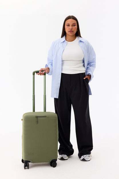 Resale The Carry-On Luggage Cover in Olive - Image 4