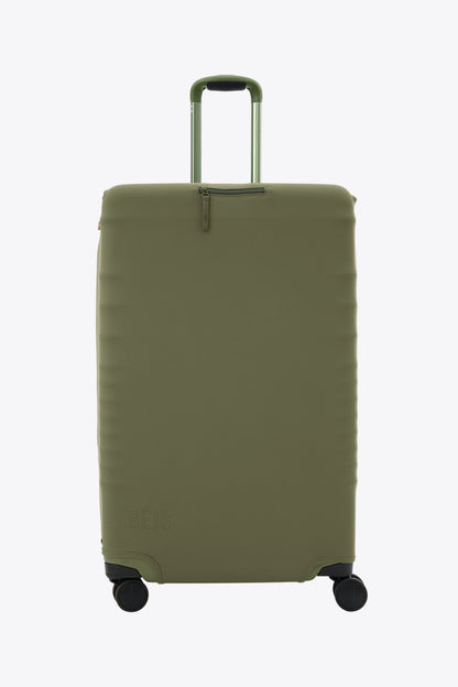 Resale The Large Check-In Luggage Cover in Olive