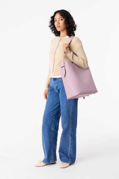 The Essential Tote in Wicked Pink - Image 5