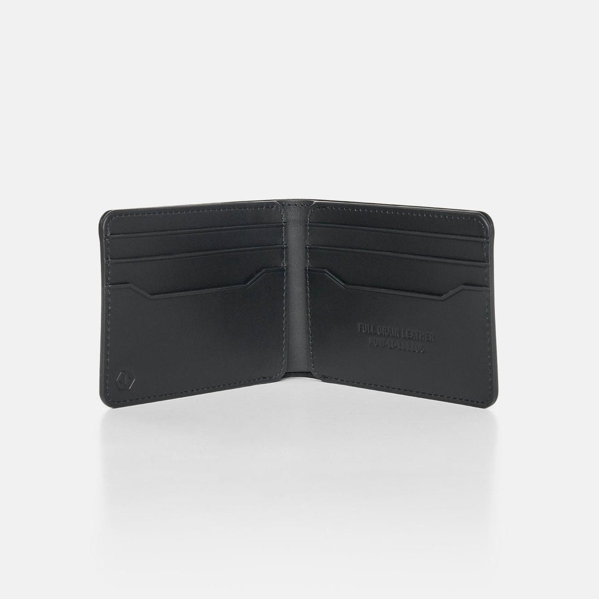 Daily Driver Kit - Billfold - Midnight Black Leather - Image 4