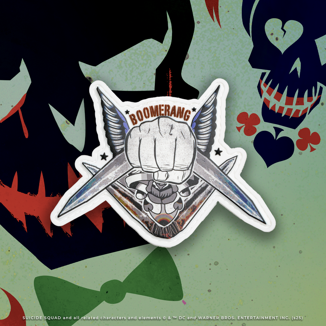 Suicide Squad Boomerang Patch