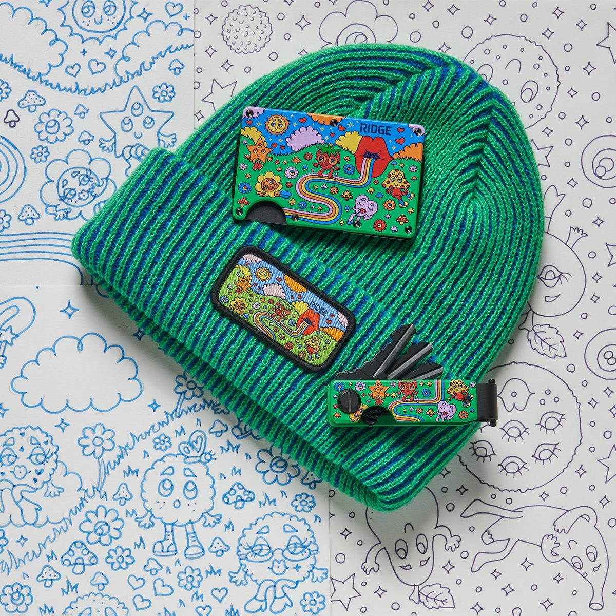 Classic Cuff Beanie - Claire Morales - Happy Daze - Image 4