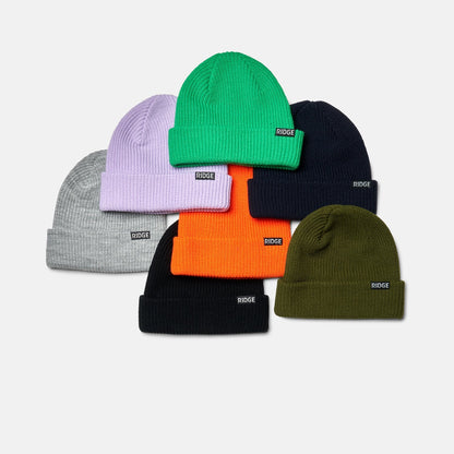 Ridge Classic Cuffed Beanie - Matte Olive - Image 6