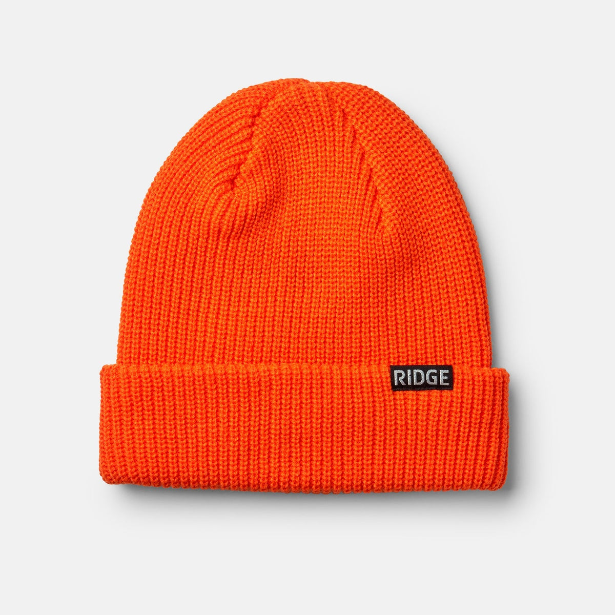 Ridge Classic Cuffed Beanie - Basecamp Orange - Image 2