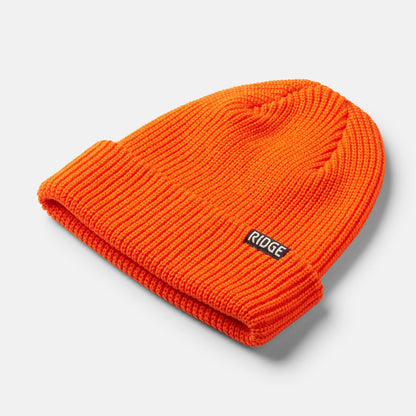 Ridge Classic Cuffed Beanie - Basecamp Orange - Image 3