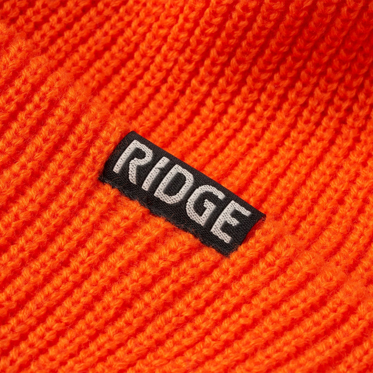 Ridge Classic Cuffed Beanie - Basecamp Orange - Image 4