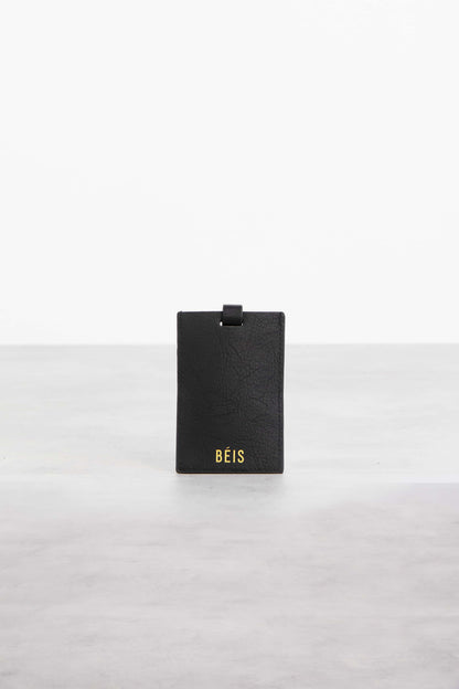 The Passport & Luggage Tag Set in Black - Image 3