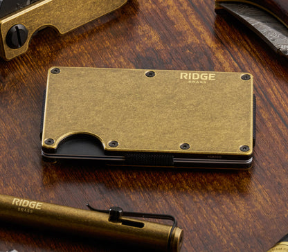Ridge Wallet - Brass - Image 6