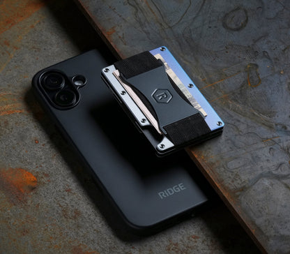 Ridge Wallet for MagSafe - Burnt Titanium - Image 7