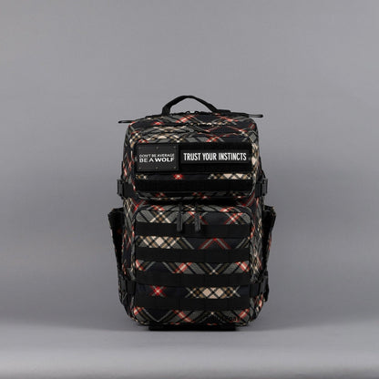35L Backpack Fashion Cross Pattern - Image 10