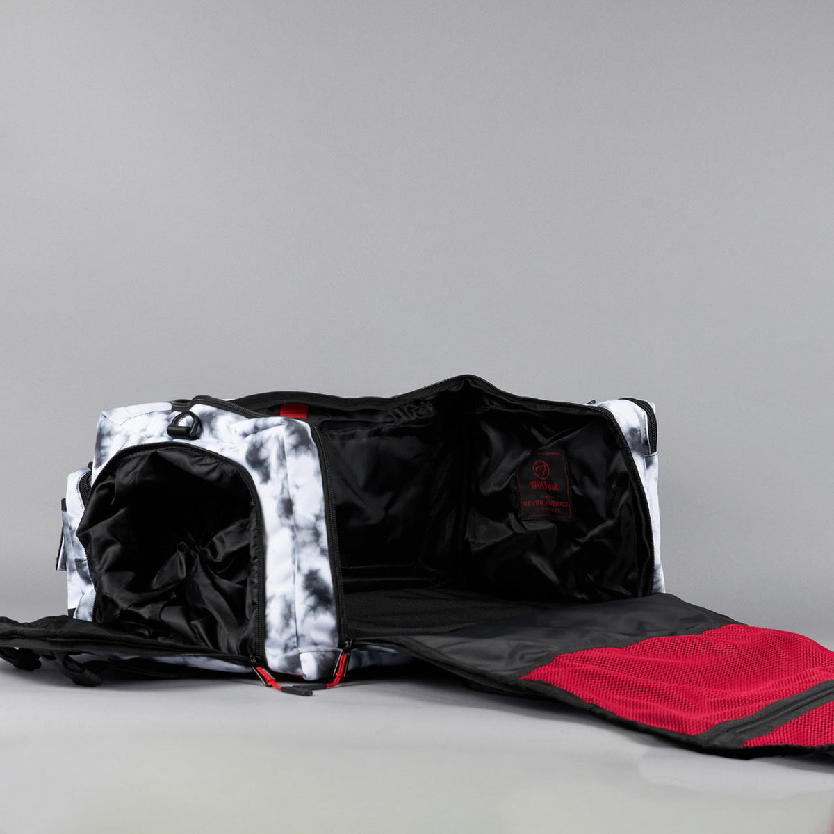 40L Ultimate Duffle Bag Timber Wolf Savage Red - Image 20