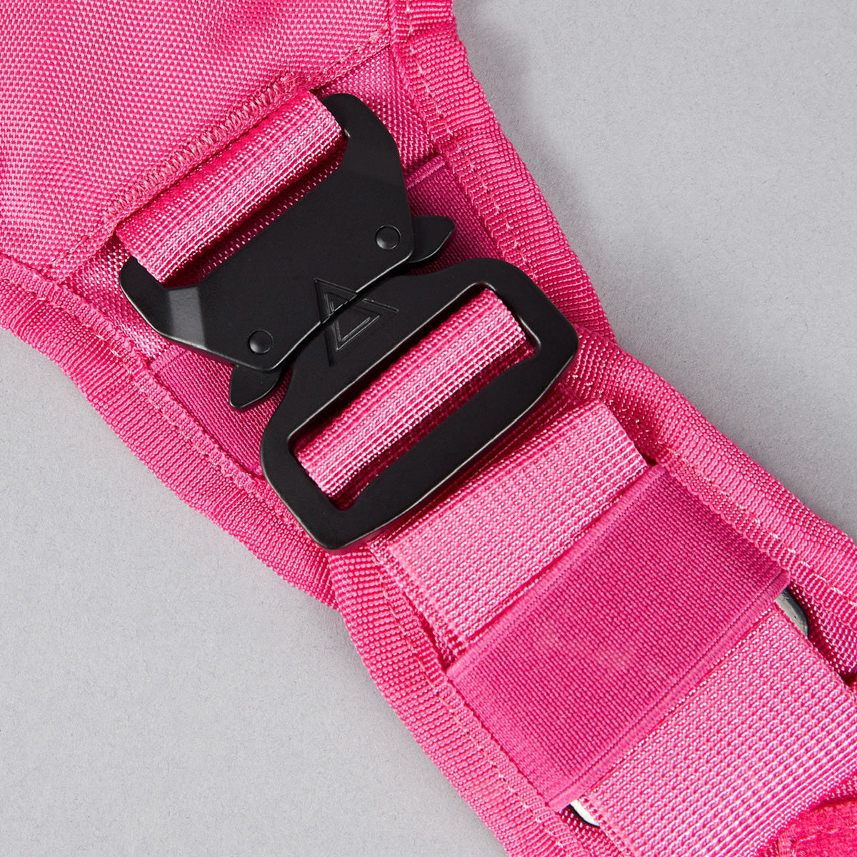 Neon Pink Tactical Dog Vest Harness - Image 9