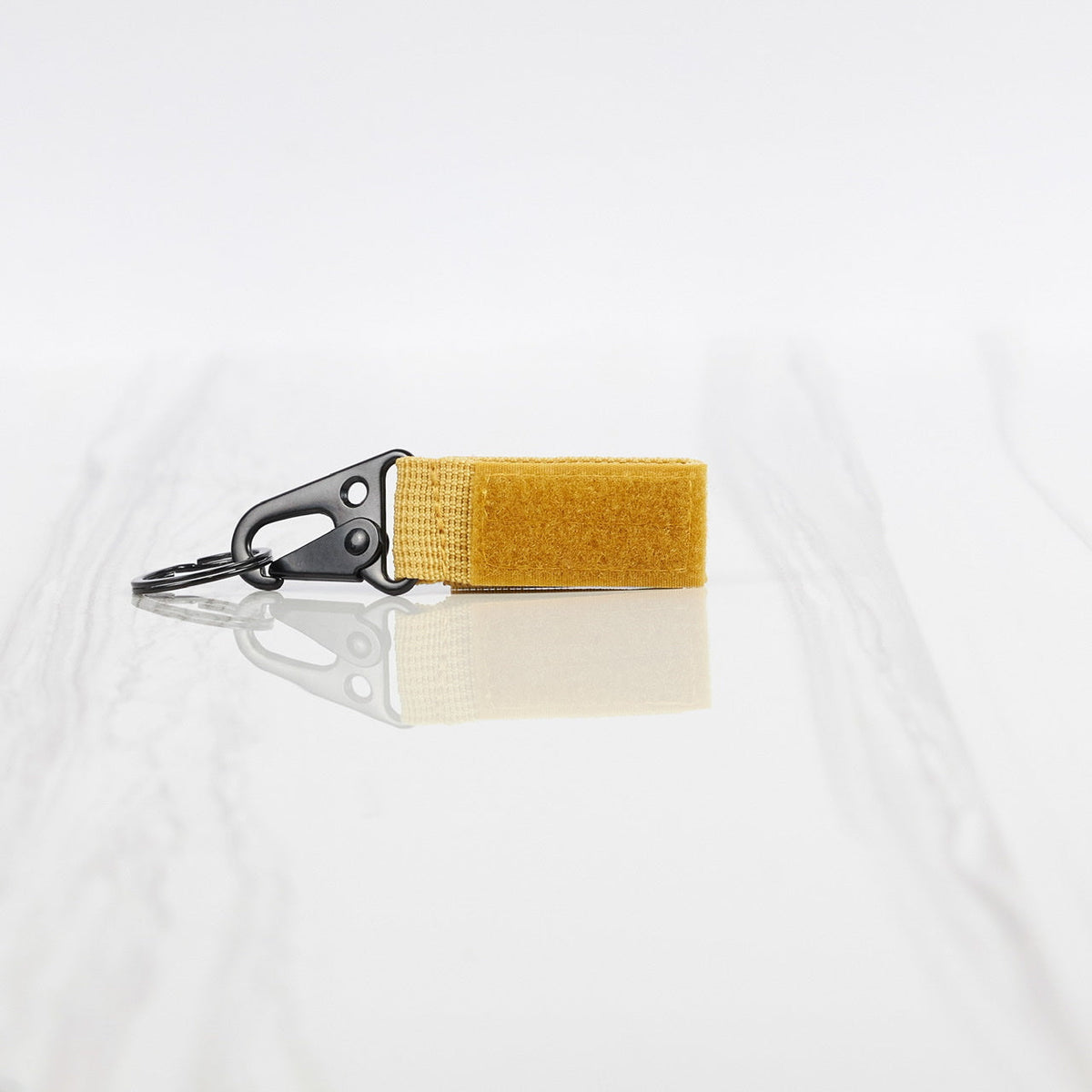 Multi-Functional Nylon Key Chain Khaki - Image 2