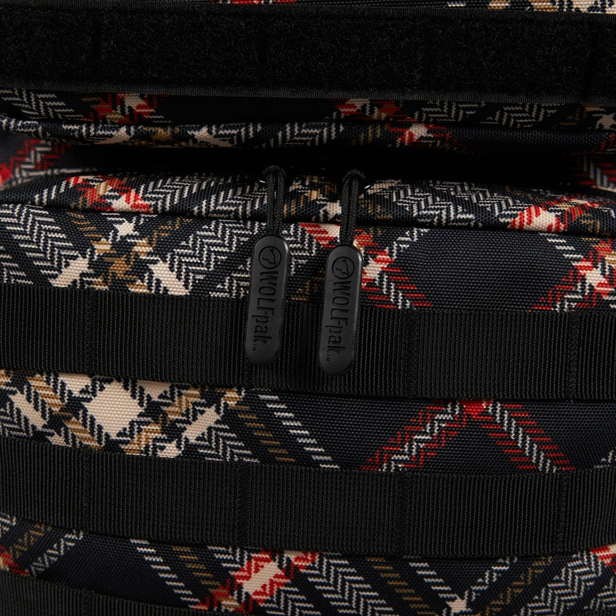 35L Backpack Fashion Cross Pattern - Image 13