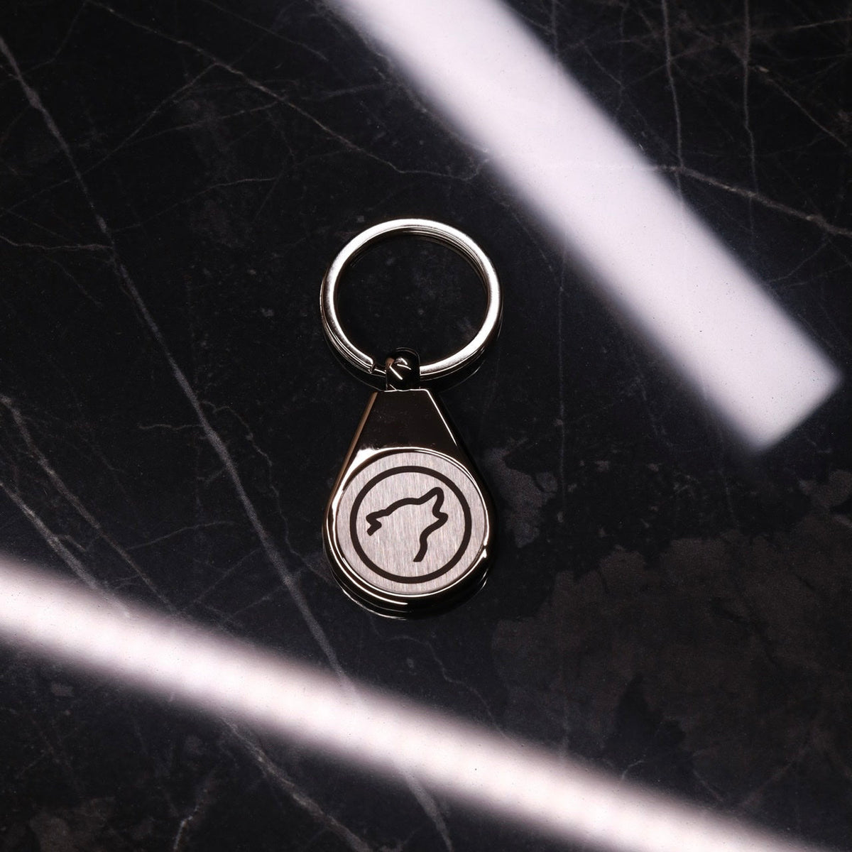 Wolf Head Key Chain