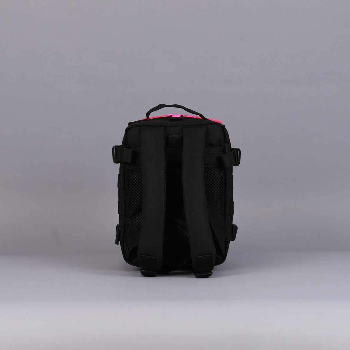 9L Backpack Mini Black Neon Pink - Image 4