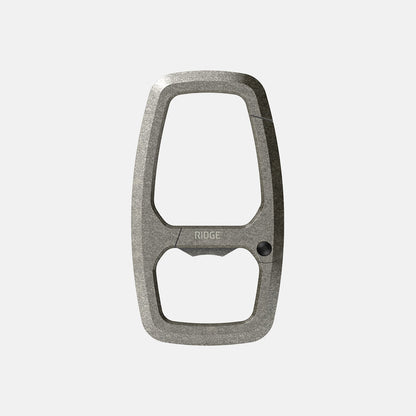 Dual Chamber Carabiner - Stonewashed Titanium - Image 2