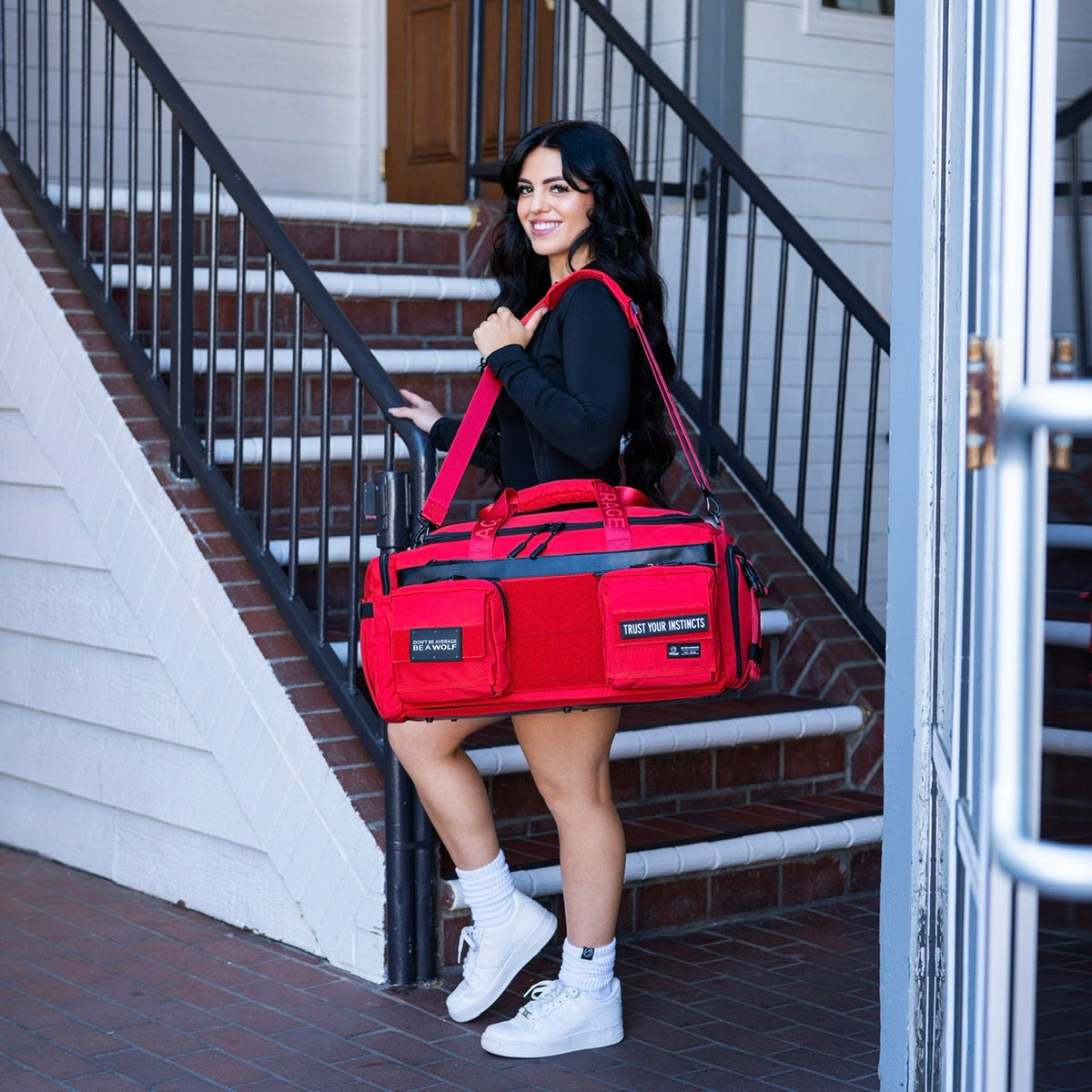 40L Ultimate Duffle Bag Elite Red (SALE) - Image 3