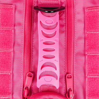 Neon Pink Tactical Dog Vest Harness - Image 13