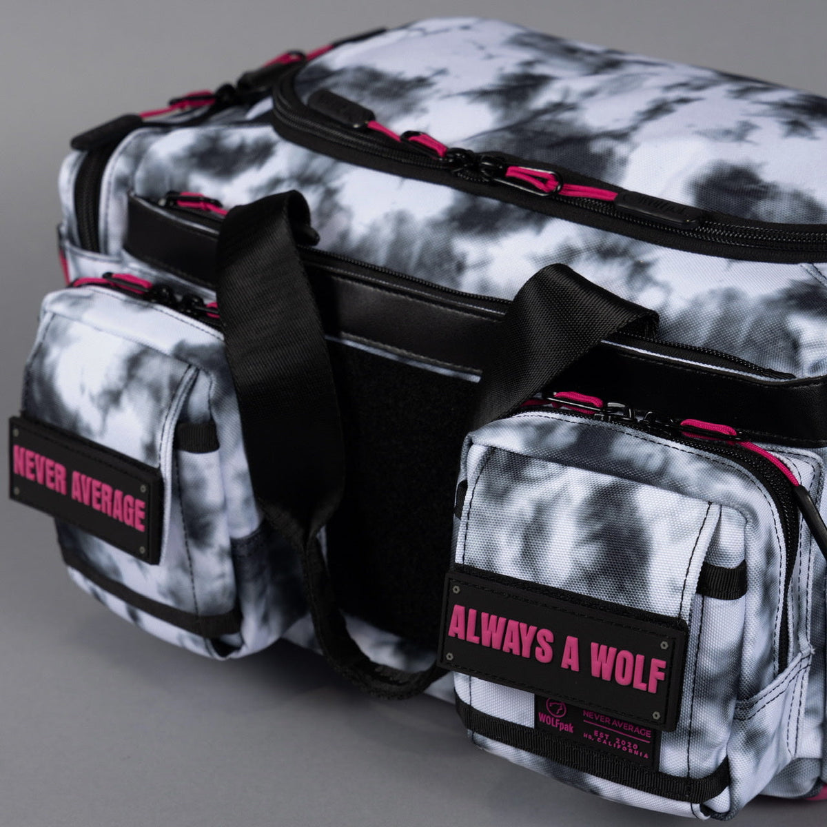 20L Mini Duffle Bag Timber Wolf Magenta Pink - Image 22