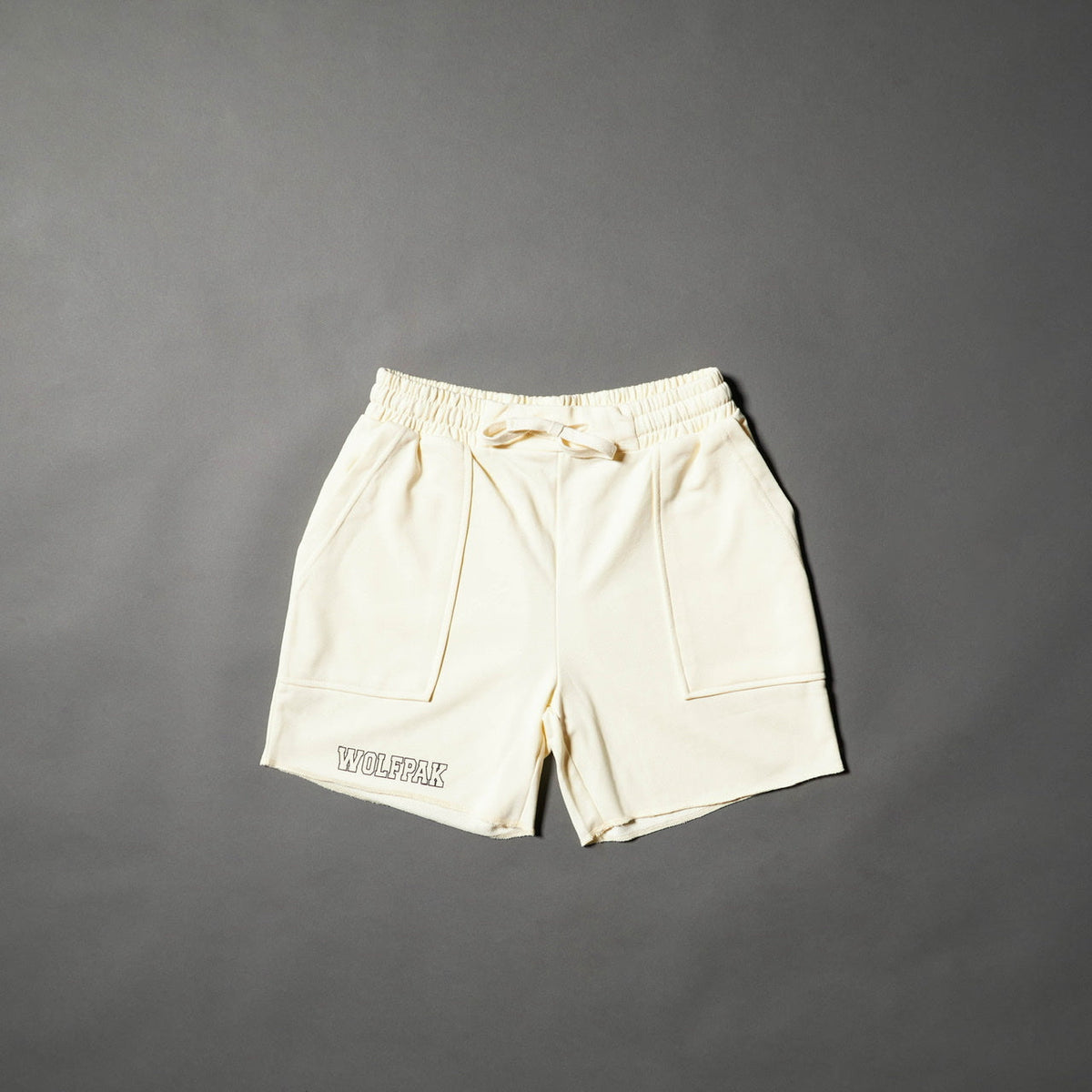 Men's Varsity Shorts Cream - Image 5