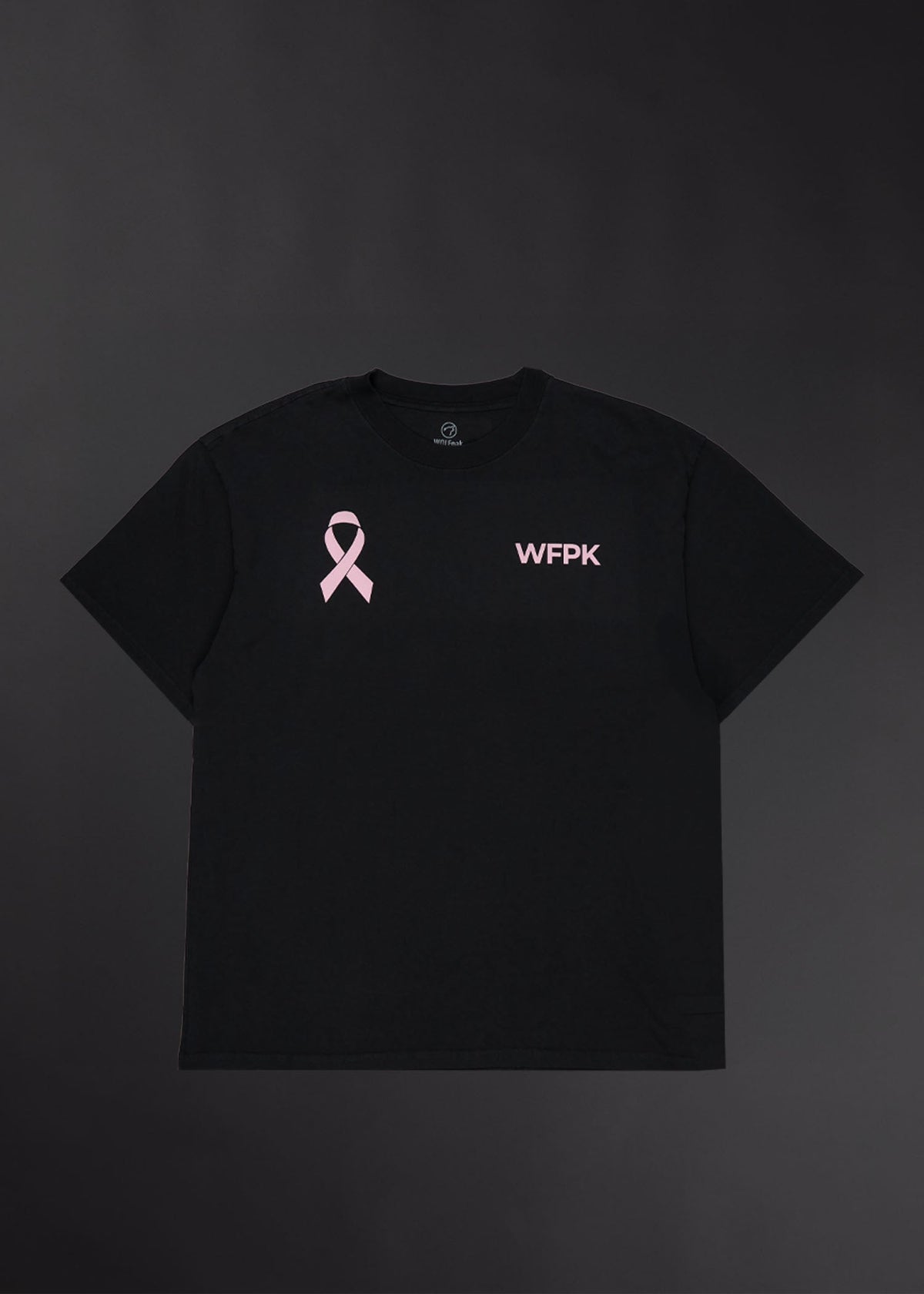 Never Give Up Cancer Awareness Graphic Tee - Image 2