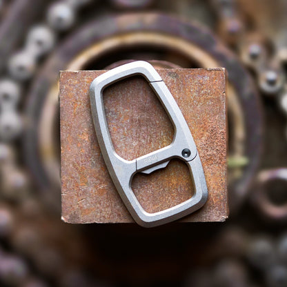 Dual Chamber Carabiner - Stonewashed Titanium - Image 9