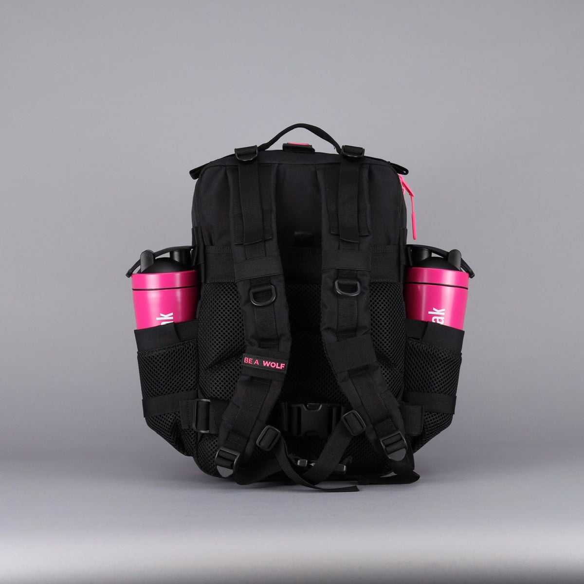 35L Backpack Black Neon Pink - Image 9