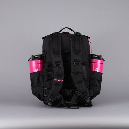 35L Backpack Black Neon Pink - Image 9