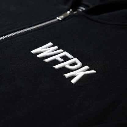 Alpha Black Zip Up Hoodie (SALE) - Image 5