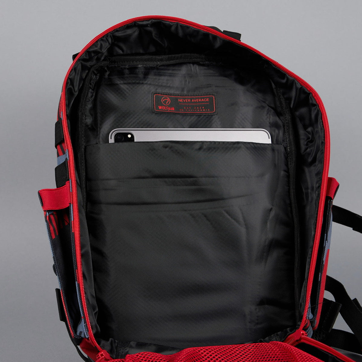 25L Backpack Adrenaline Red - Image 20