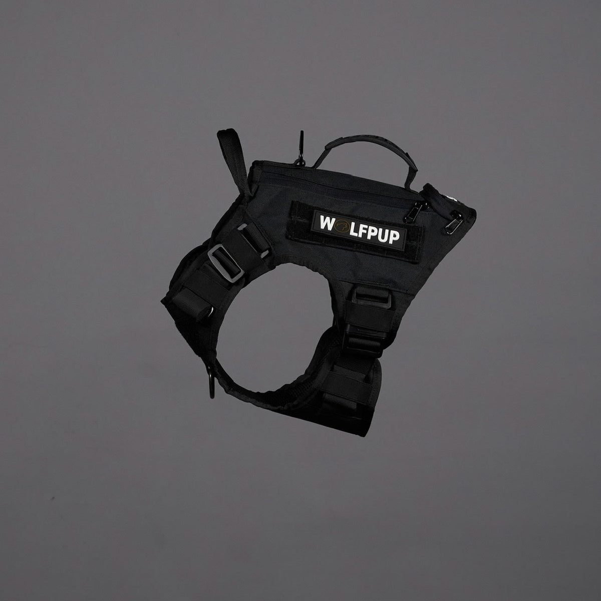 Alpha Black Tactical Dog Vest Harness - Image 7