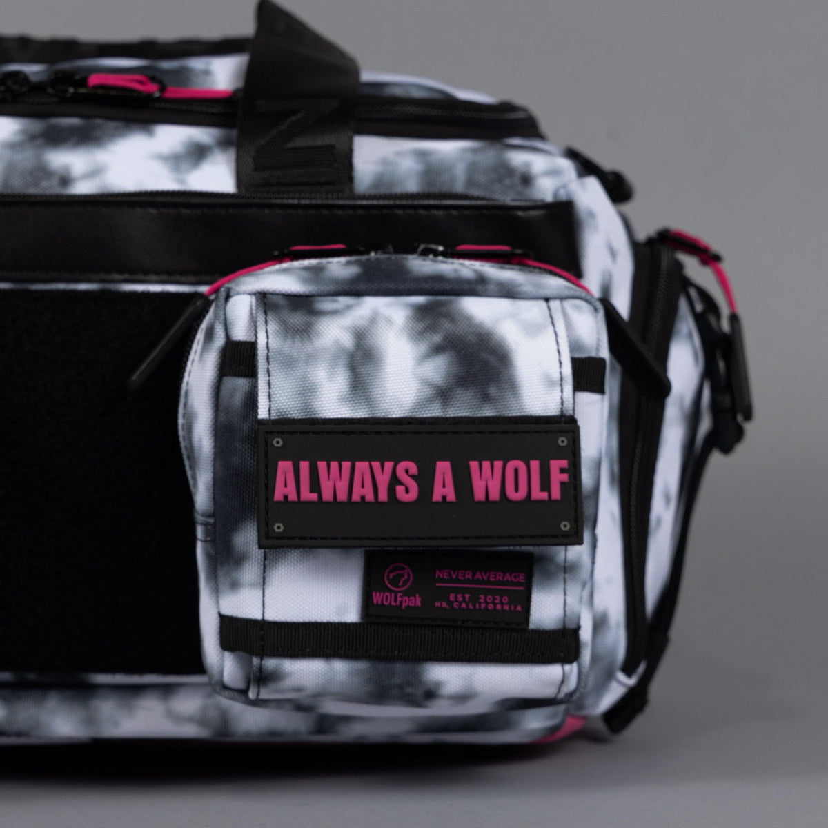 20L Mini Duffle Bag Timber Wolf Magenta Pink - Image 13