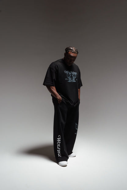 Angels Wide Leg Sweat Pants - Image 3