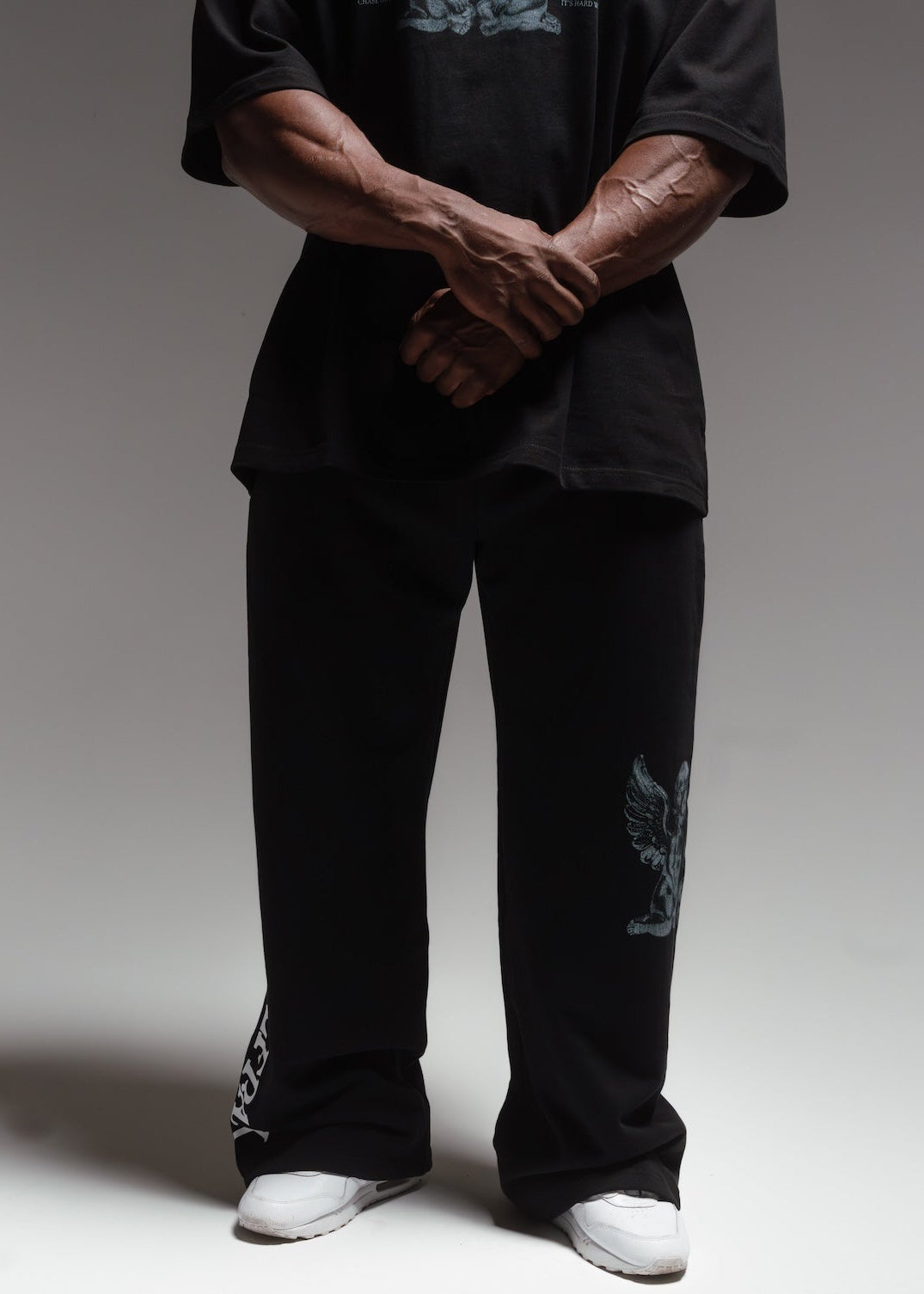 Angels Wide Leg Sweat Pants