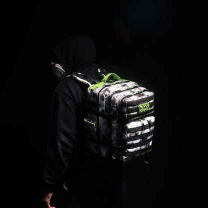 35L Backpack Graffiti Green - Image 6