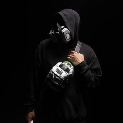 4L Mini Tactical Sling Bag Graffiti Green - Image 6
