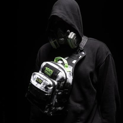 9L Tactical Sling Bag Graffiti Green - Image 4