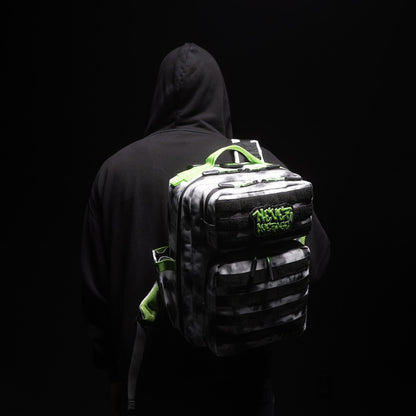 15L Tactical Backpack Graffiti Green - Image 6